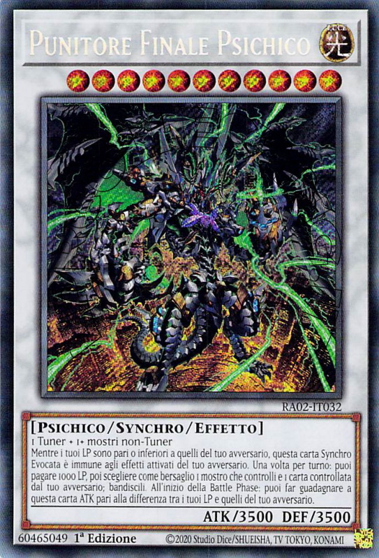 Punitore Finale Psichico