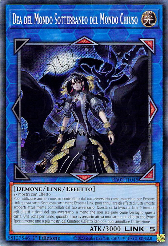 Dea del Mondo Sotterraneo del Mondo Chiuso 