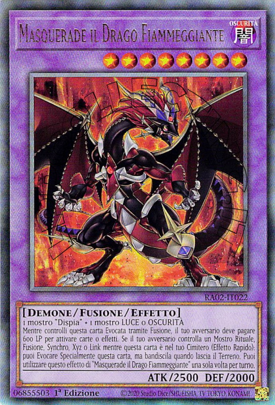 Masquerade il Drago Fiammeggiante