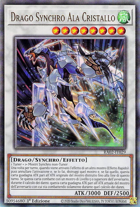 Drago Synchro Ala Cristallo