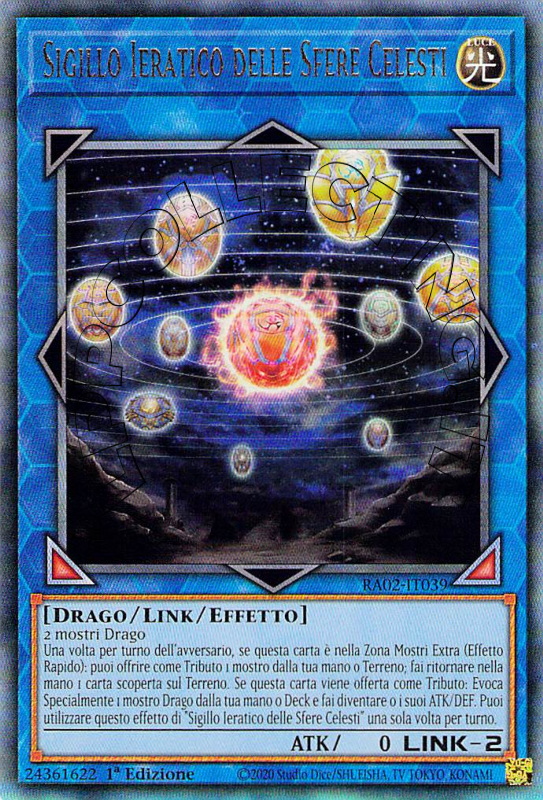 Sigillo Ieratico delle Sfere Celesti