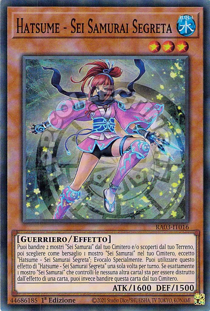 Hatsume - Sei Samurai Segreta