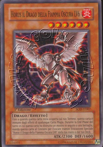 Horus il Drago della Fiamma Oscura LV6