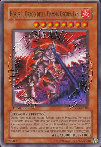 Horus il Drago della Fiamma Oscura LV8