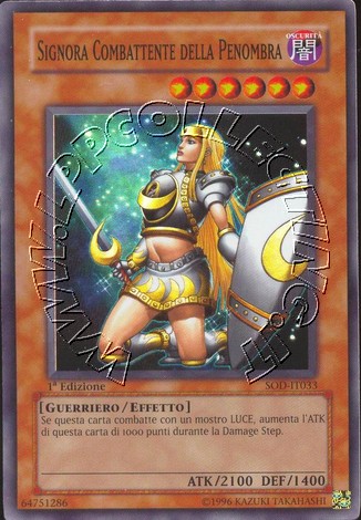 Signora Combattente della Penombra