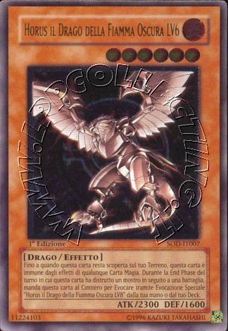 Horus il Drago della Fiamma Oscura LV6
