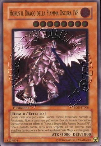 Horus il Drago della Fiamma Oscura LV8