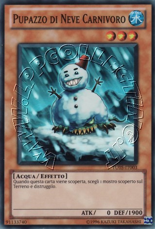 Pupazzo di Neve Carnivoro
