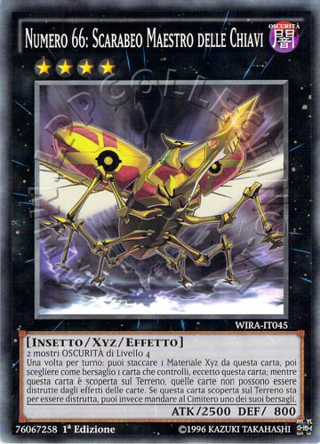 Numero 66: Scarabeo Maestro delle Chiavi