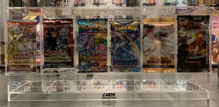 Cards Collection - Distributore per bustine a 6 scomparti