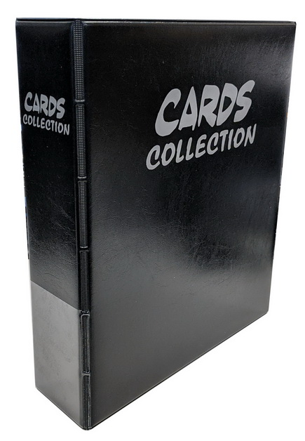 Cards Collection - Album a 4 anelli Black + divisorio in omaggio