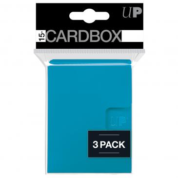Ultra-PRO - PRO 15+ Card Box 3-pack Light Blue