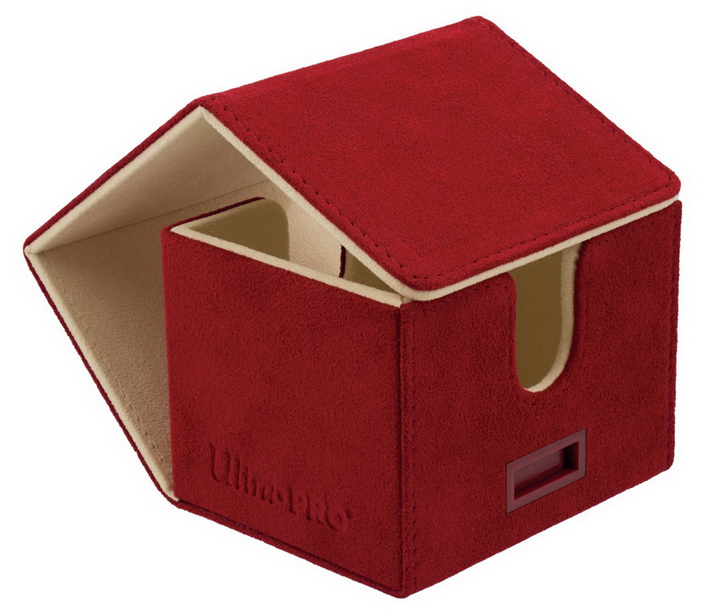 Ultra-PRO - Vivid Deluxe Alcove Edge Box Red