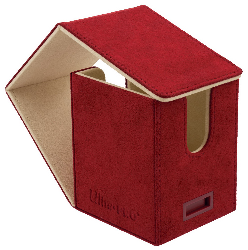Ultra-PRO - Vivid Deluxe Alcove Flip Box Red