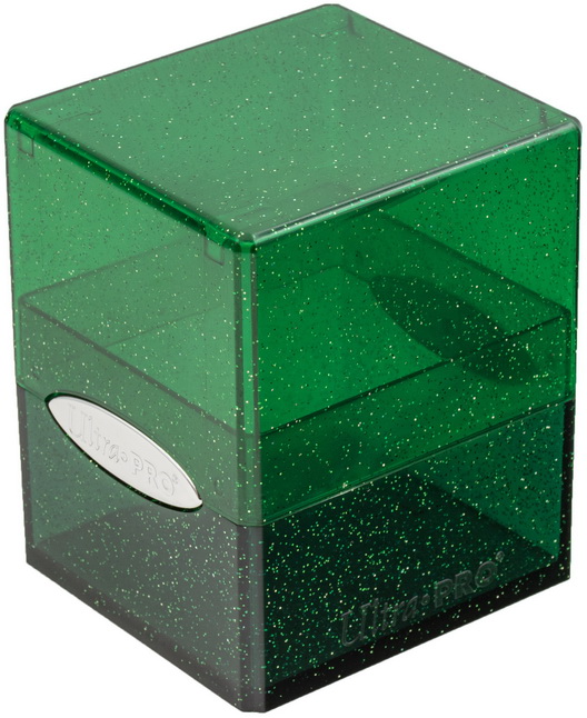 [SC 20] Ultra-PRO - Satin Cube Glitter Green