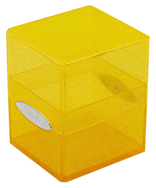 [SC 21] Ultra-PRO - Satin Cube Glitter Yellow