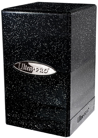 [ST 37] Ultra-PRO - Satin Tower Glitter Black