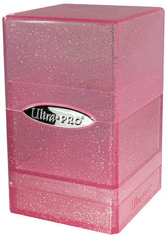 [ST 38] Ultra-PRO - Satin Tower Glitter Pink