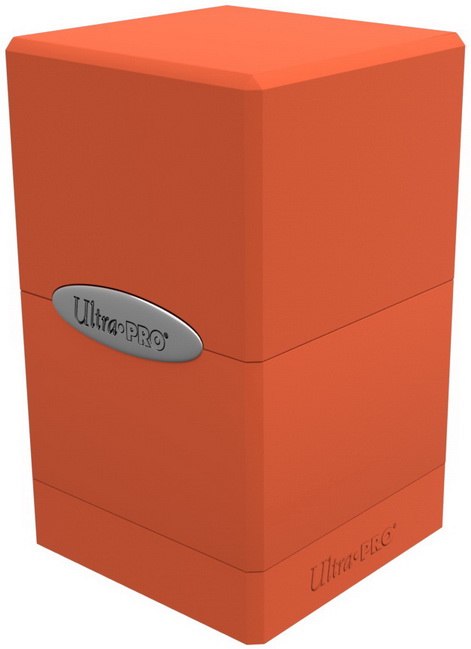 [ST 4] Ultra-PRO - Satin Tower Pumpkin Orange
