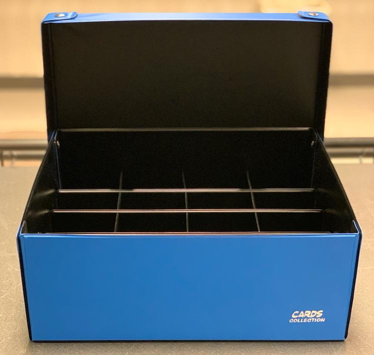 Cards Collection - Scatola per Bustine da 20 spazi Sky Blue/Black