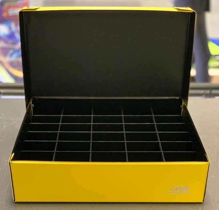 Cards Collection - Scatola Classica da 35 spazi Yellow