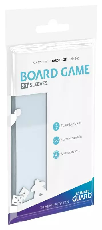 Ultimate Guard - Soft Sleeves Confezione 50 Sleeves 73x122 mm (Tarot Cards)