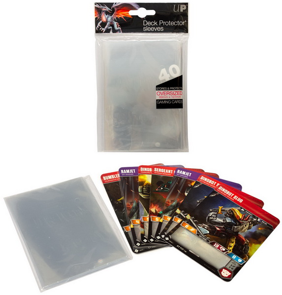 Ultra-PRO - Confezione 40 Sleeves Oversized Clear Top Loading