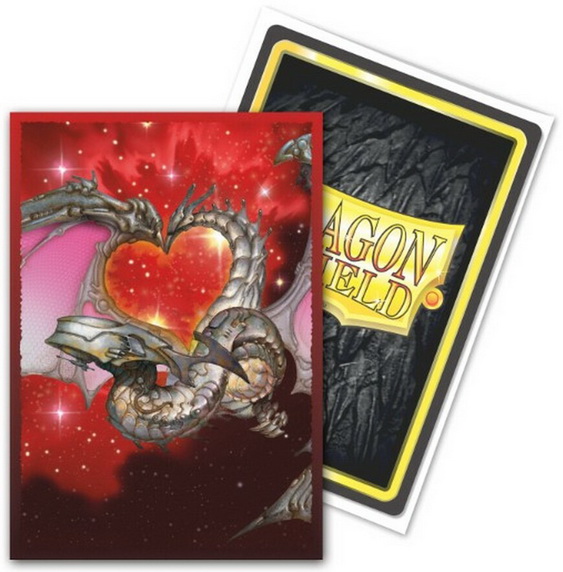 [A07] Dragon Shield - Confezione 60 Sleeves Japanese Size Art Matte Valentine 2022
