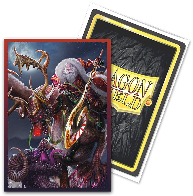 [A11] Dragon Shield - Confezione 60 Sleeves Japanese Size Art Brushed Christmas 2022