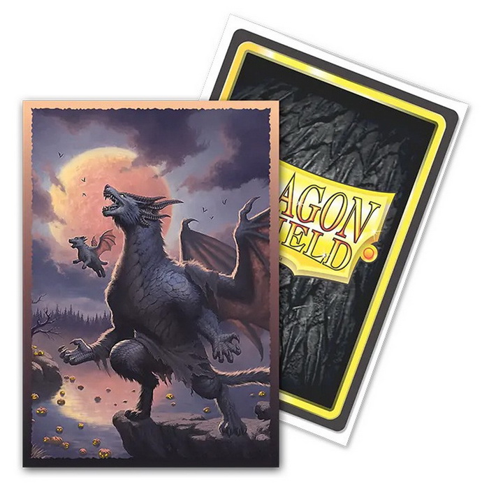 [A15] Dragon Shield - Confezione 60 Sleeves Japanese Size Art Brushed Halloween 2023