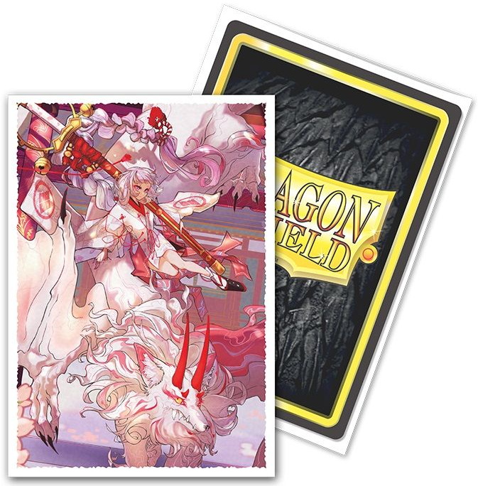 [A19] Dragon Shield - Confezione 60 Sleeves Japanese Size Art Matte Demon Hunters