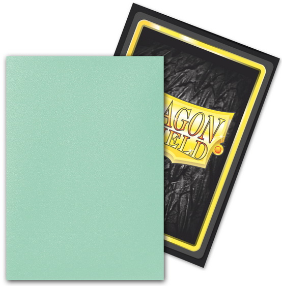 Dragon Shield - Confezione 60 Japanese Size Matte Dual Sleeves Eucalyptus