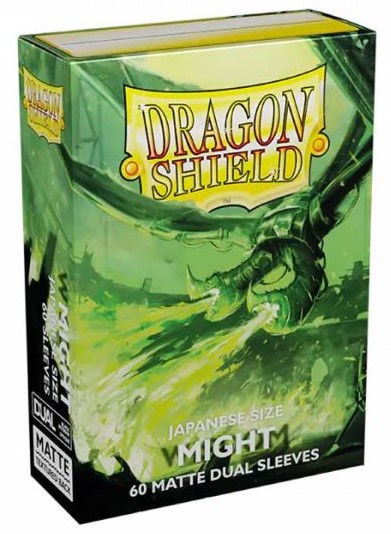 Dragon Shield - Confezione 60 Japanese Size Matte Dual Sleeves Might