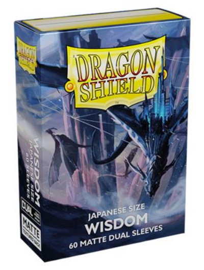 Dragon Shield - Confezione 60 Japanese Size Matte Dual Sleeves Wisdom