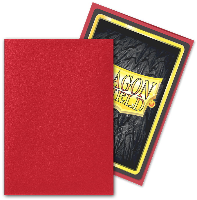 Dragon Shield - Confezione 60 Sleeves Japanese Size Matte Ruby