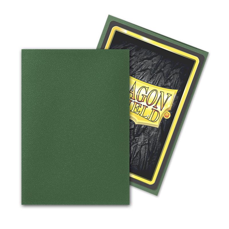 Dragon Shield - Confezione 60 Sleeves Japanese Size Matte Forest Green