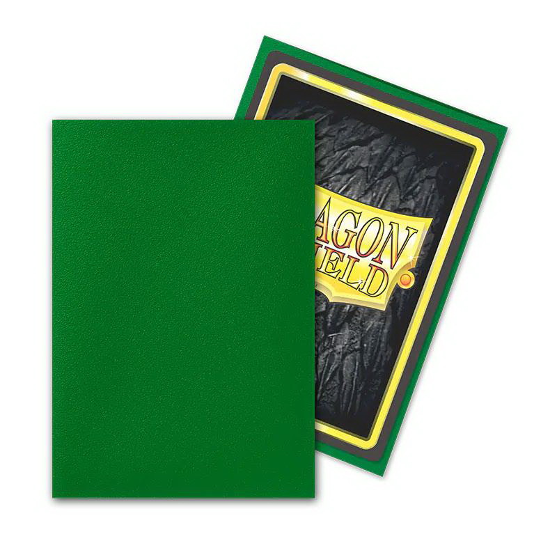 Dragon Shield - Confezione 60 Sleeves Japanese Size Matte Emerald