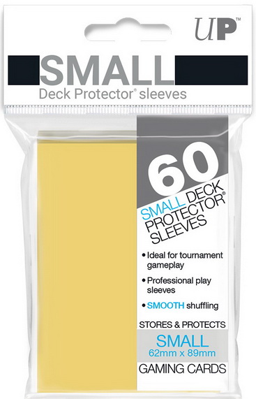 Ultra-PRO - Confezione 60 Sleeves Small size Yellow
