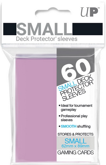 Ultra-PRO - Confezione 60 Sleeves Small size Pink
