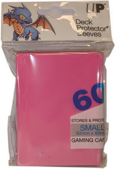 Ultra-PRO - Confezione 60 Sleeves Small size Bright Pink