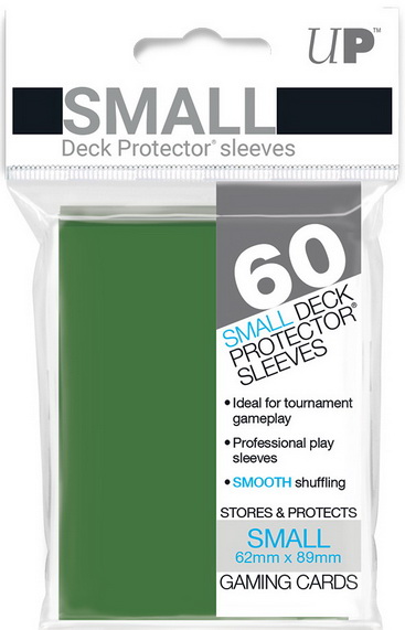Ultra-PRO - Confezione 60 Sleeves Small size Green