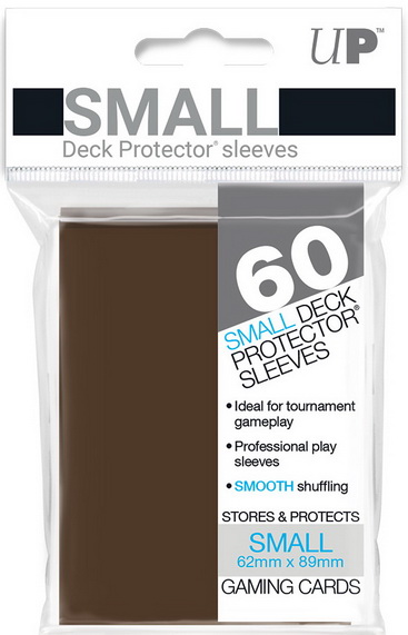 Ultra-PRO - Confezione 60 Sleeves Small size Brown