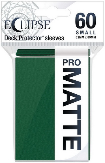 Ultra-PRO - Confezione 60 Sleeves Small size Eclipse Pro Matte Forest Green