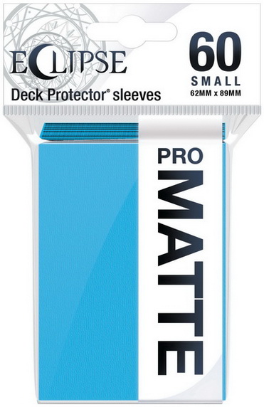 Ultra-PRO - Confezione 60 Sleeves Small size Eclipse Pro Matte Sky Blue