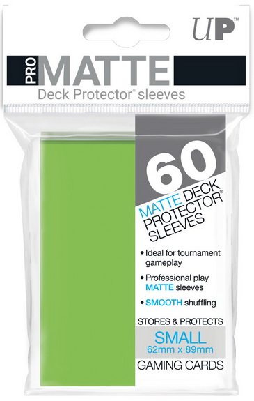 Ultra-PRO - Confezione 60 Sleeves Small size Pro-Matte Lime Green