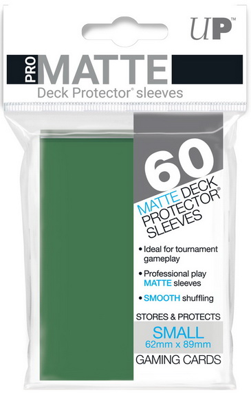 Ultra-PRO - Confezione 60 Sleeves Small size Pro-Matte Green