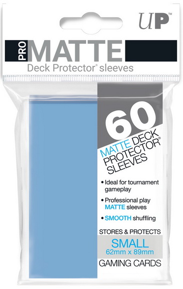 Ultra-PRO - Confezione 60 Sleeves Small size Pro-Matte Light Blue