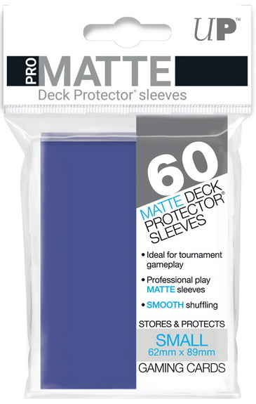 Ultra-PRO - Confezione 60 Sleeves Small size Pro-Matte Blue