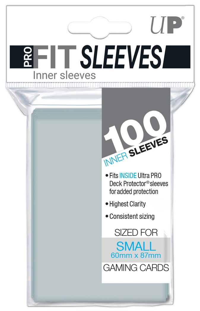 Ultra-PRO - Confezione 100 PRO-Fit Small Size Sleeves