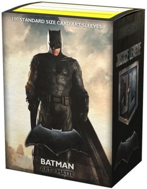 [A71] Dragon Shield - Conf. 100 Standard Size Sleeves Art Matte Justice League: Batman